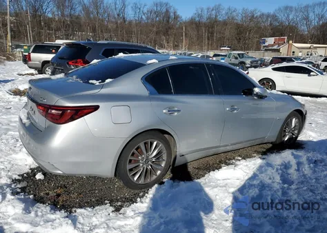 2018 Infiniti Q50 Luxe from USA, damaged, VIN JN1EV7AR0JM433540